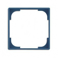 Рамка декоративная ABB Basic55 аттика/синий