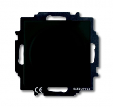 Механизм светорегулятора Busch-Dimmer с центральной платой, 60-400 Вт, серия Basic 55, цвет ch?teau-black