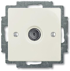 Розетка ТВ ABB Basic 55 (шале-белый) Розетка ТВ ABB Basic 55 (шале-белый)