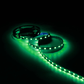 Светодиодная лента 3528/60-SMD 4.8W 12V DC зеленый свет (блистер 5м) Светодиодная лента 3528/60-SMD 4.8W 12V DC зеленый свет (блистер 5м)