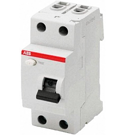 Выключатель дифференциального тока УЗО ABB 2 полюса FH202 AC-40/0,03 Выключатель дифференциального тока УЗО ABB 2 полюса FH202 AC-40/0,03