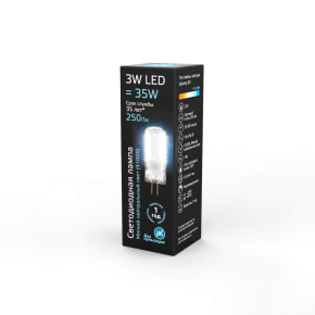 Лампа Gauss LED G4 3W AC85-265V 4100K Лампа Gauss LED G4 3W AC85-265V 4100K