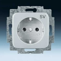 Розетка 2Р+E 10/16А 250В solo, зеленая Розетка 2Р+E 10/16А 250В solo, зеленая