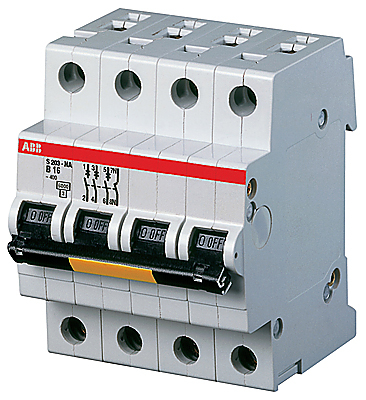 Автоматический выключатель ABB 3P+N S203P B40NA Автоматический выключатель ABB 3P+N S203P B40NA