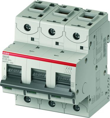Автоматический выключатель ABB 3-полюсный S803C K80 Автоматический выключатель ABB 3-полюсный S803C K80
