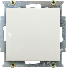 Выключатель одноклавишный ABB Basic 55 (шале-белый) Выключатель одноклавишный ABB Basic 55 (шале-белый)