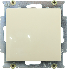 Выключатель одноклавишный ABB Basic 55 (слоновая кость) Выключатель одноклавишный ABB Basic 55 (слоновая кость)
