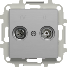 Розетка TV/R звезда ABB SKY (Нержавеющая сталь) Розетка TV/R звезда ABB SKY (Нержавеющая сталь)