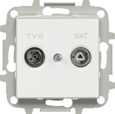 Розетка TV-R/SAT звезда ABB SKY (Белый) Розетка TV-R/SAT звезда ABB SKY (Белый)